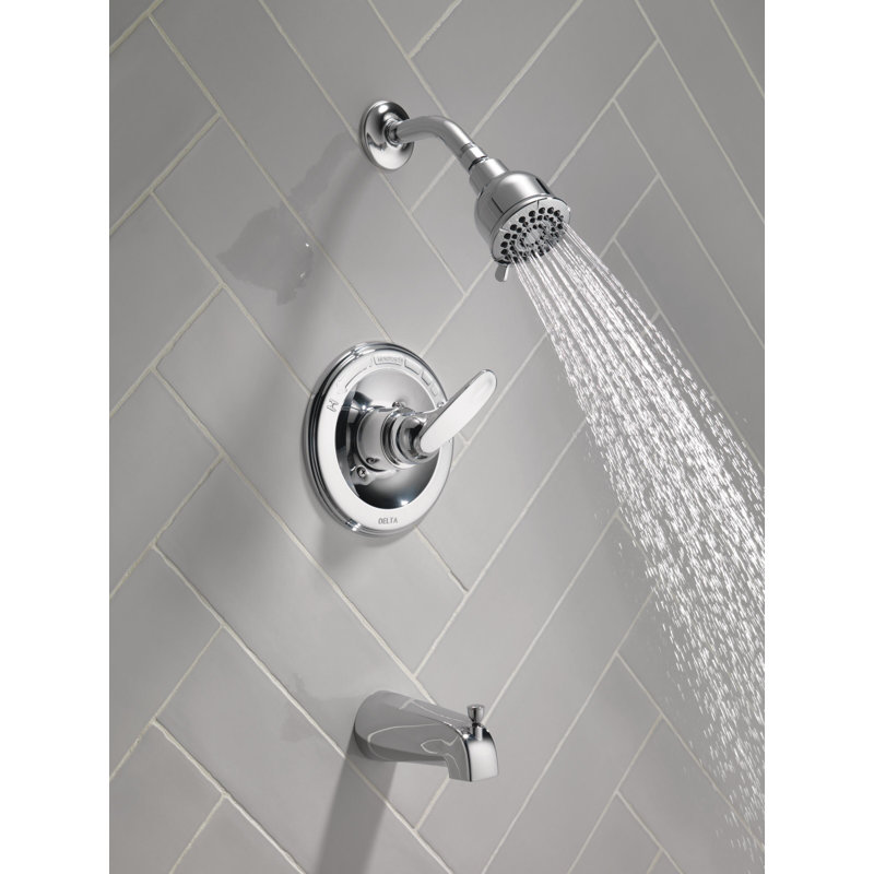 BT13410SS Delta Foundations Bathtub Faucet Trim Kit, Bathtub Faucet